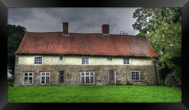 Old cottage - Nunnery Framed Print by Jon Fixter