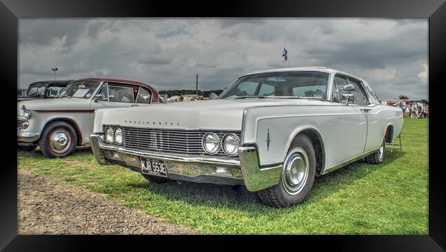 Lincoln Continental Framed Print by Jon Fixter
