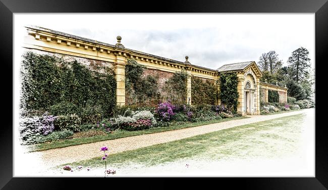 Outside the walled garden Framed Print by Ian Johnston  LRPS