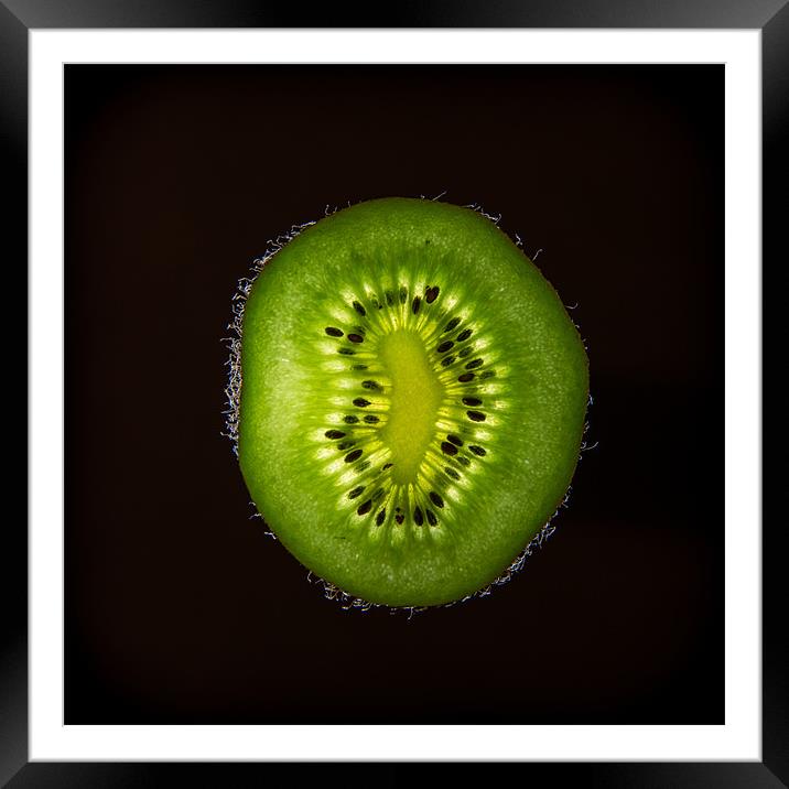 Backlit Fruit Framed Mounted Print by Ian Johnston  LRPS