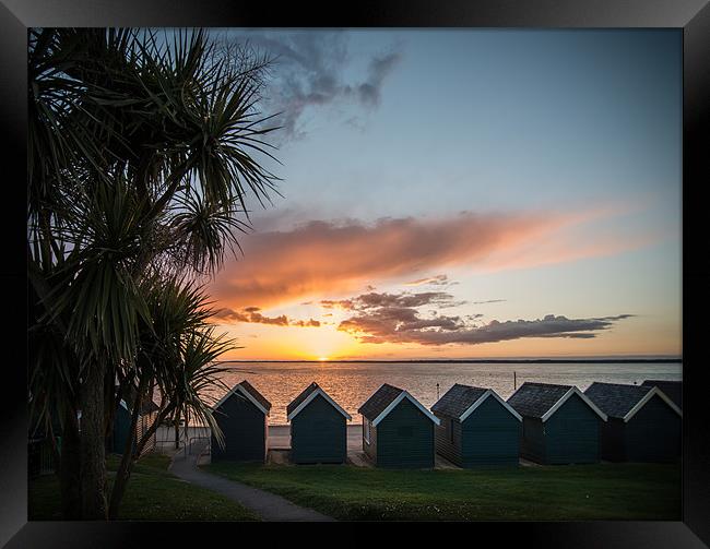 Last bit of sunshine at the end of the day Framed Print by Ian Johnston  LRPS