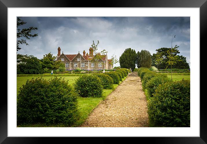 Open  Day at Barton Manor and Gardens Framed Mounted Print by Ian Johnston  LRPS