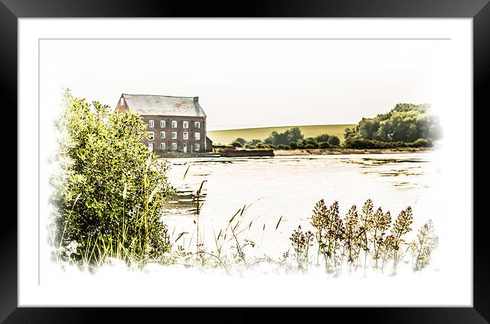 The Old Tide Mill on the Creek. Framed Mounted Print by Ian Johnston  LRPS