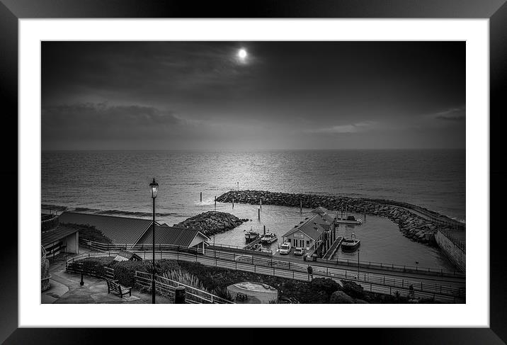 Harbour Lights Framed Mounted Print by Ian Johnston  LRPS