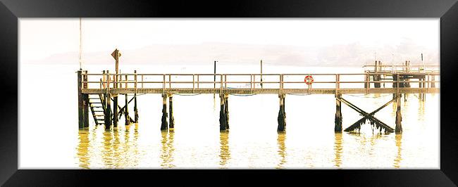 Dreaming of Piers... Framed Print by Ian Johnston  LRPS