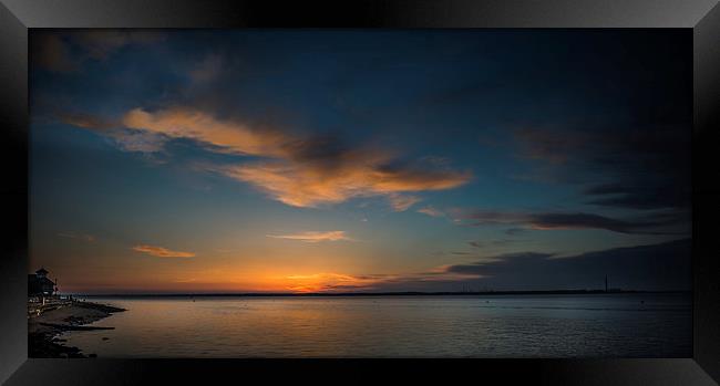 Island Sunset Framed Print by Ian Johnston  LRPS