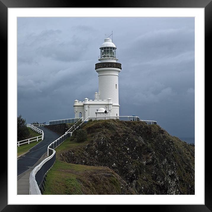 Cape Byron Light Framed Mounted Print by