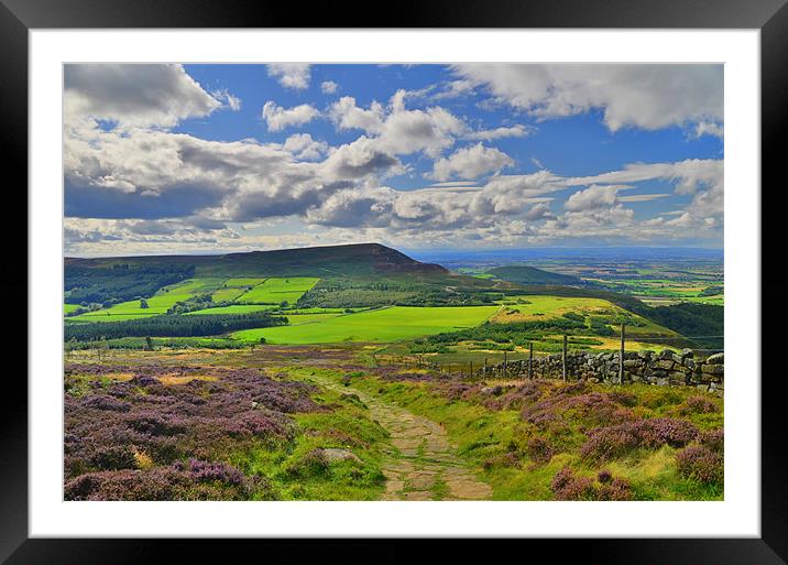 Yorkshire: Cringle Moor Framed Mounted Print by Rob Parsons