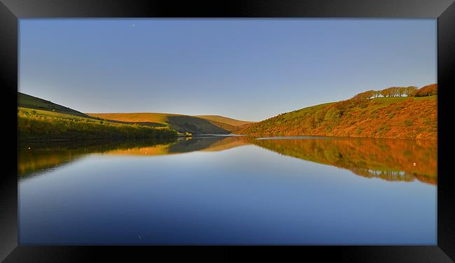 Dartmoor: Meldon Reflections Framed Print by Rob Parsons