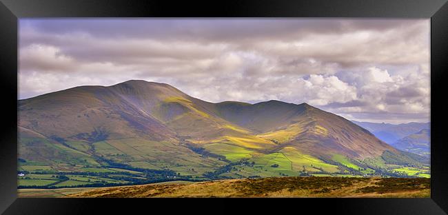The Lake District: Skiddaw Framed Print by Rob Parsons