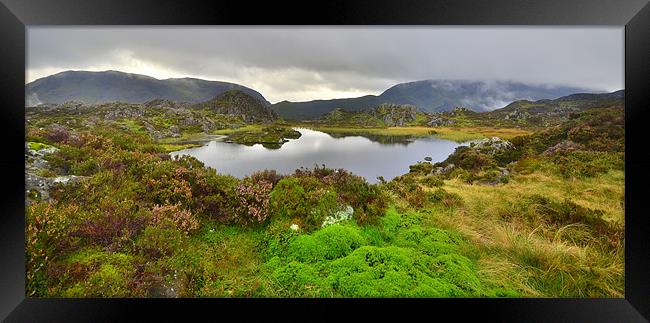 The Lake District: Innominate Tarn Framed Print by Rob Parsons