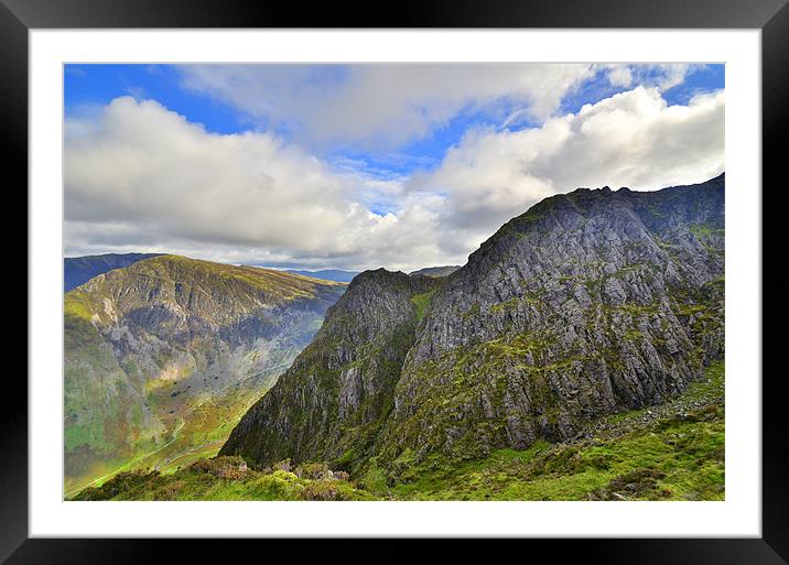 The Lake District: Big Stack Framed Mounted Print by Rob Parsons