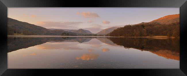 The Lake District: Grasmere Panorama Framed Print by Rob Parsons