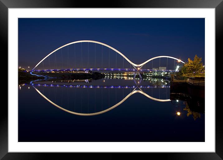 Infinity Bridge Framed Mounted Print by Mark Elsworth