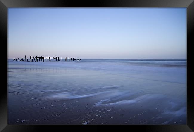 Tidal Flow Framed Print by Ian Rolfe