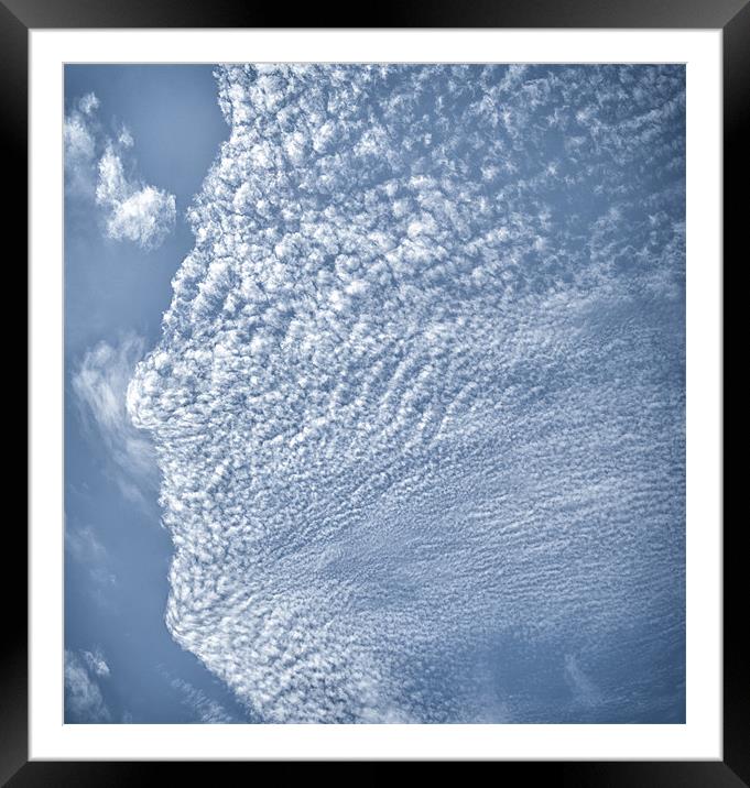 Mr Cloud Framed Mounted Print by Mary Lane