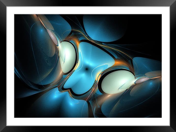 Bug Eyes Framed Mounted Print by Mary Lane