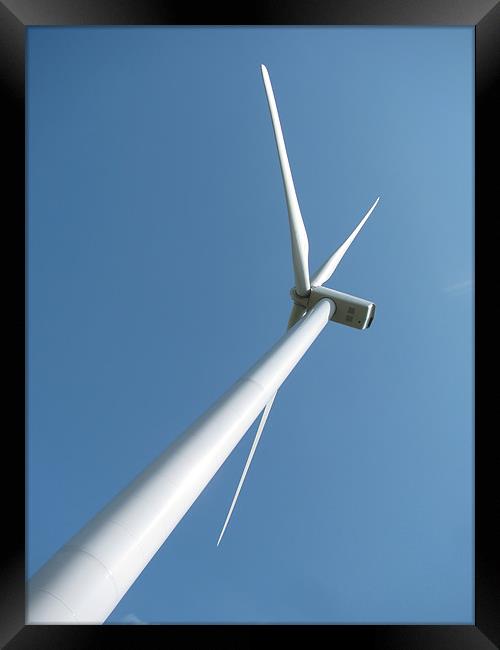 Wind Power Framed Print by Mary Lane