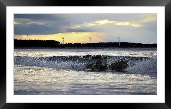 Energy Framed Mounted Print by  