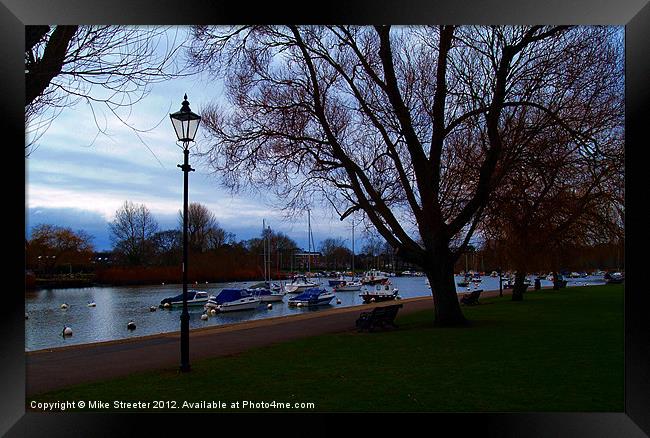 Christchurch Quay 3 Framed Print by Mike Streeter