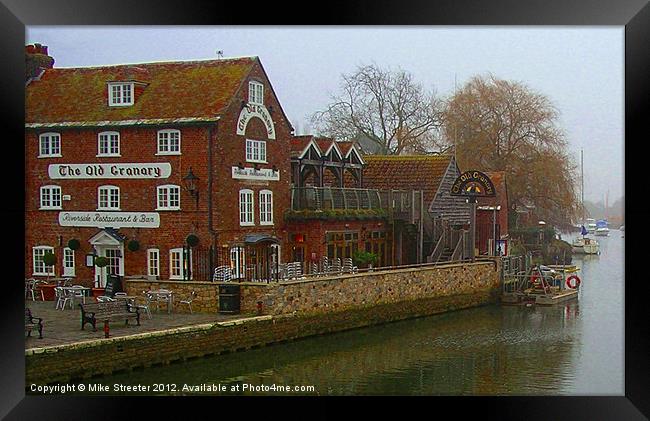 The Old Granary Framed Print by Mike Streeter