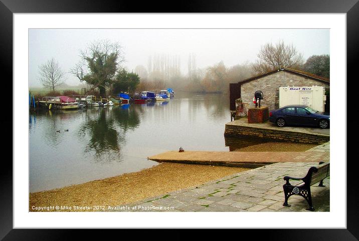 Abbots Quay Framed Mounted Print by Mike Streeter