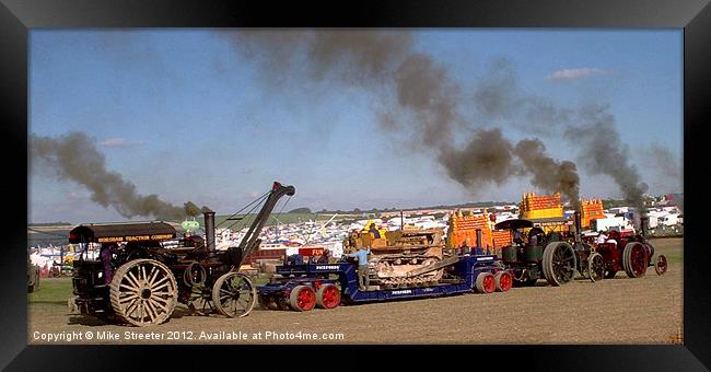 Heavy Haulage Framed Print by Mike Streeter