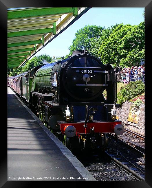 Tornado at Swanage Framed Print by Mike Streeter