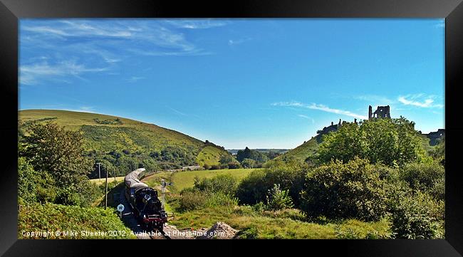 Approaching Norden Framed Print by Mike Streeter