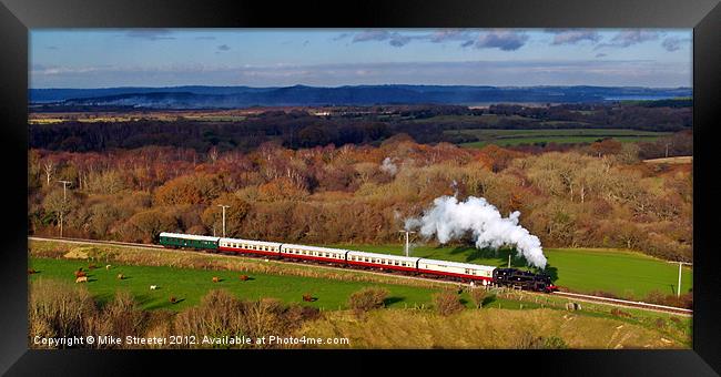 The Wessex Belle Framed Print by Mike Streeter