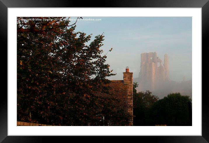 Misty Sunrise Framed Mounted Print by Mike Streeter