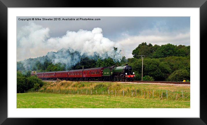 61306, Mayflower Framed Mounted Print by Mike Streeter
