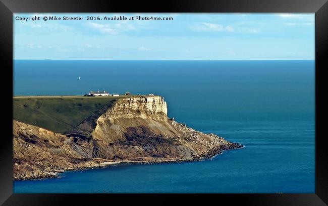 St. Aldhelm's Head Framed Print by Mike Streeter