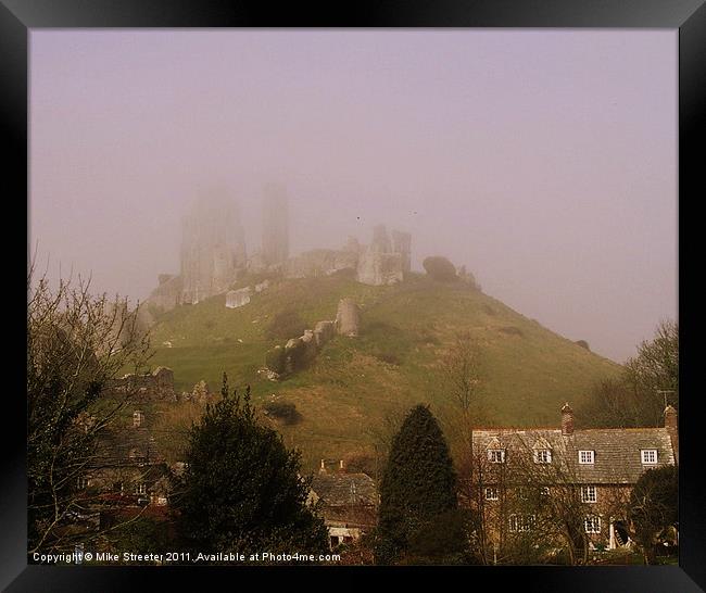 Misty Corfe Framed Print by Mike Streeter