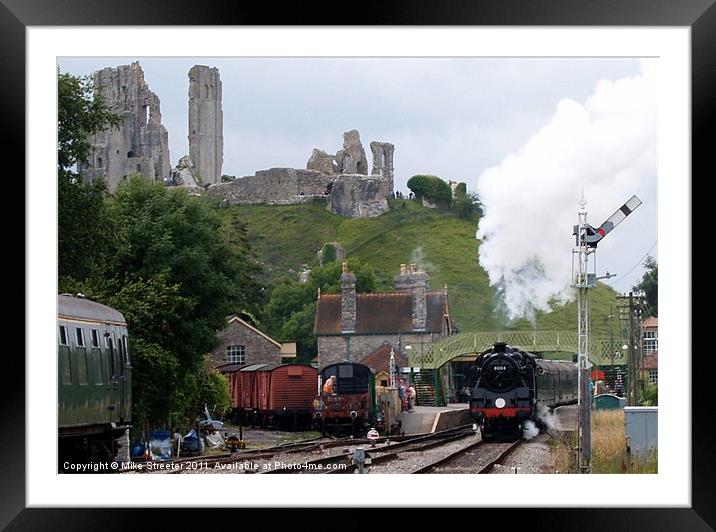 BR Standard Class 4- 80104 Framed Mounted Print by Mike Streeter
