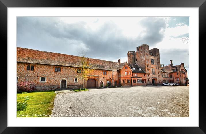 Layer Marney Tower Framed Mounted Print by Marie Castagnoli
