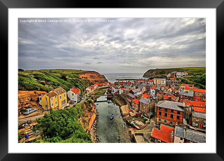  A View To Die For  Framed Mounted Print by Marie Castagnoli