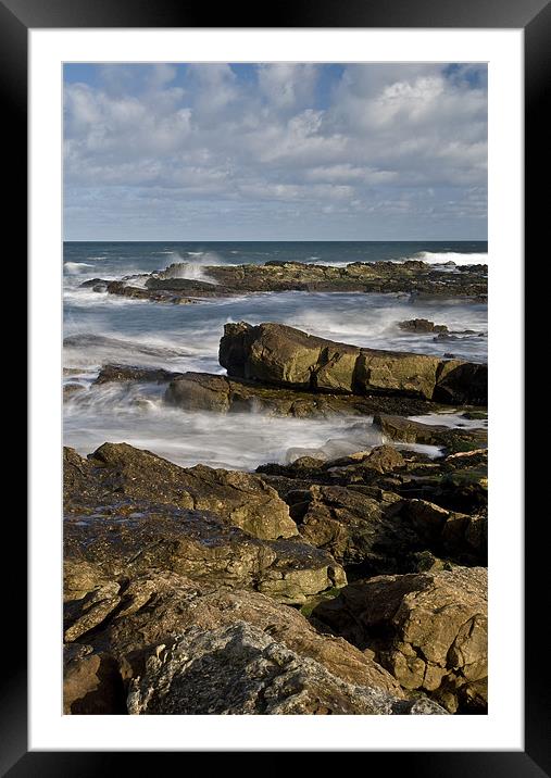 Kingsbarns in Fife Framed Mounted Print by Ian Potter