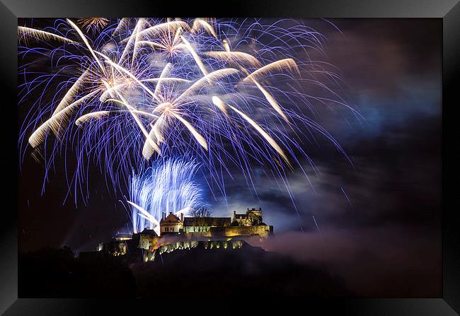 Stirling Castle Celebrations Framed Print by Ian Potter