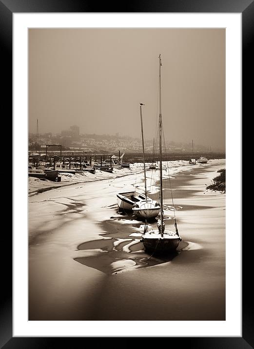 Leigh-On-Sea Framed Mounted Print by Paula Puncher