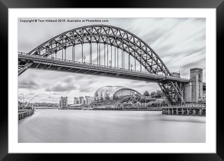  The Sage, The Tyne and time passing by Framed Mounted Print by Tom Hibberd