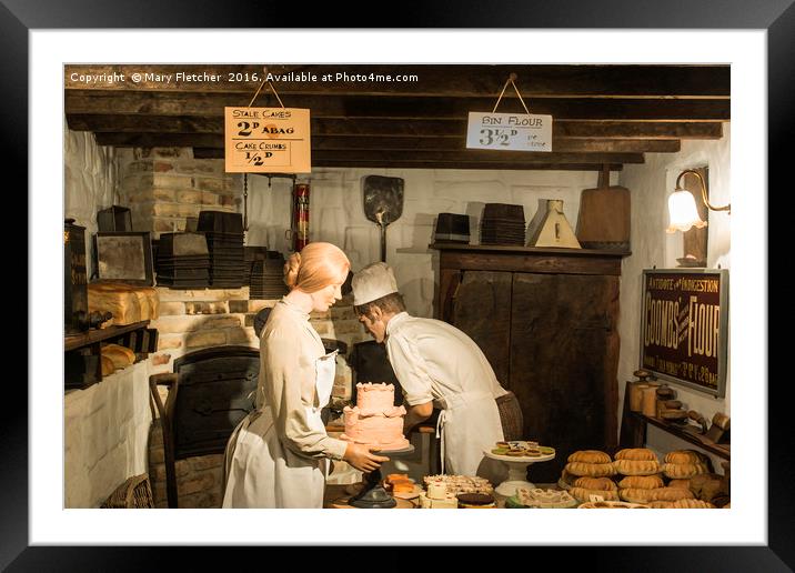 The Old Bakery Framed Mounted Print by Mary Fletcher