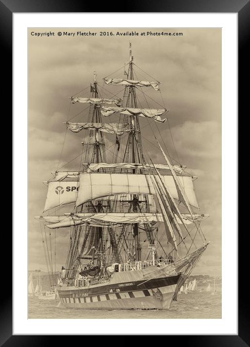 Stavros S Niarchos Framed Mounted Print by Mary Fletcher