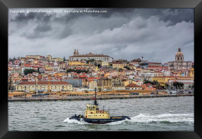 Lisbon, Portugal Framed Print by Mary Fletcher