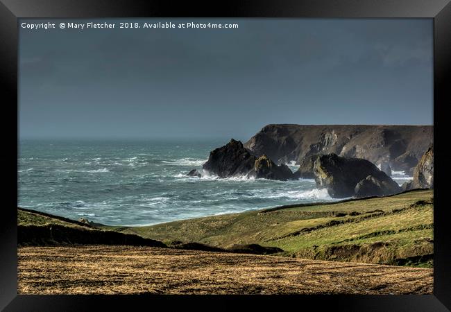 Storm Eleanor Framed Print by Mary Fletcher