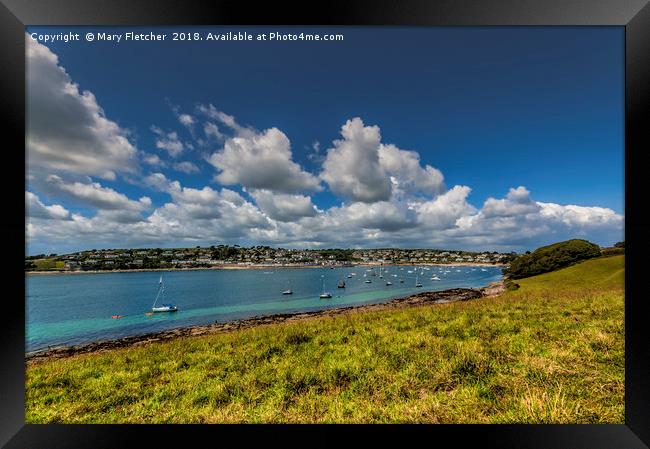 St Mawes, Cornwall Framed Print by Mary Fletcher