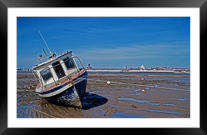 High and Dry! Framed Mounted Print by James  Hare