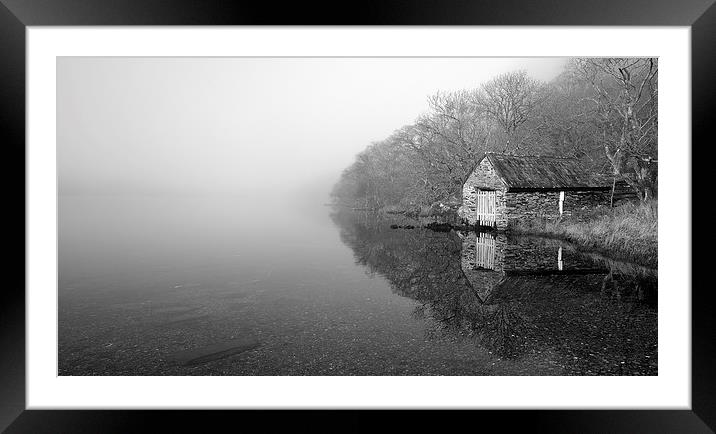  Misty Waters Framed Mounted Print by Kevin OBrian