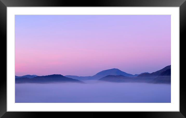  Pastel Dawn Framed Mounted Print by Kevin OBrian
