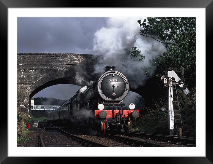 Weybourne Departure Framed Mounted Print by Ian Duffield
